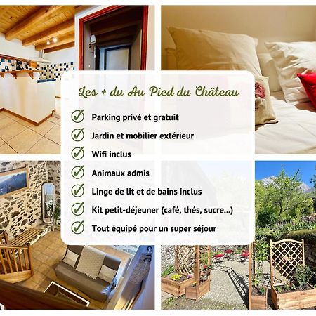 Au Pied Du Chateau- Parking Wifi Jardin - Clg Savoie Freterive Eksteriør billede