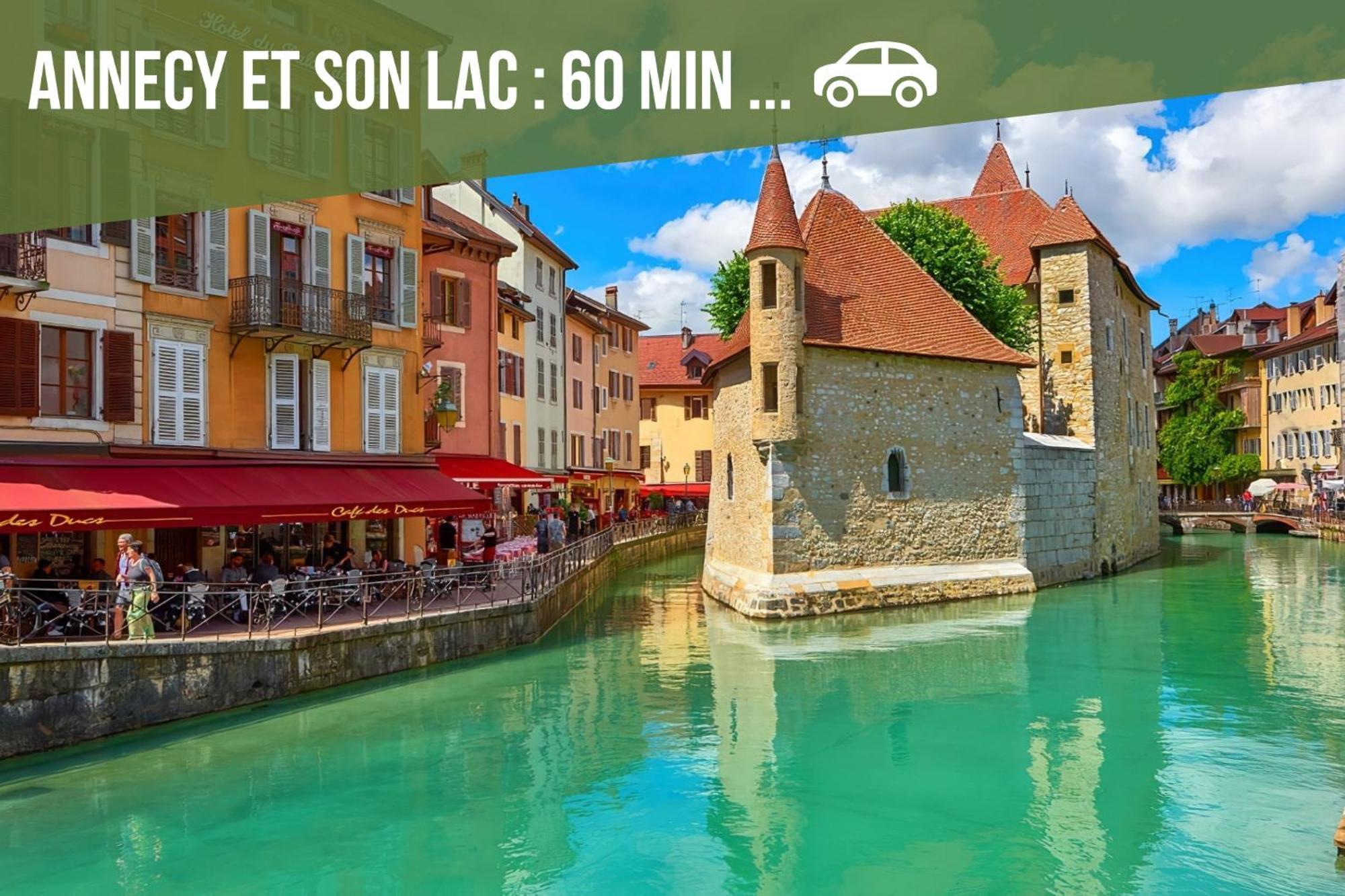 Au Pied Du Chateau- Parking Wifi Jardin - Clg Savoie Freterive Eksteriør billede